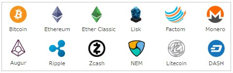 coincheckの取扱アルトコイン