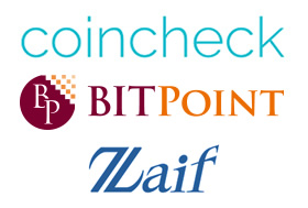 coincheckとBITPointロゴ